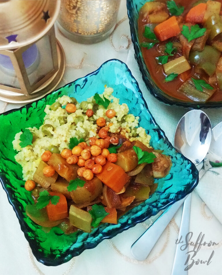 Arabic Vegetable Saloona - Saffron Bowl