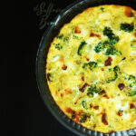 Crustless Potato and Broccoli Quiche 001